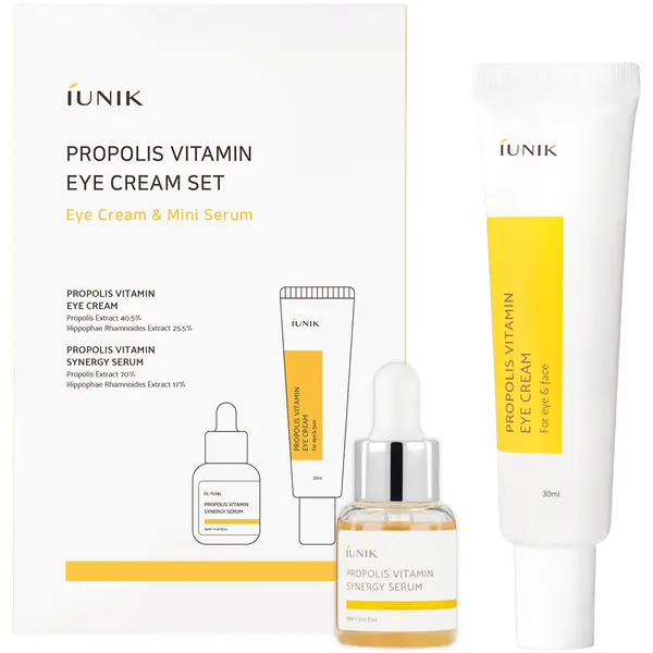Iunik КОМПЛЕКТ iUnik Propolis Vitamin Eye Cream Set