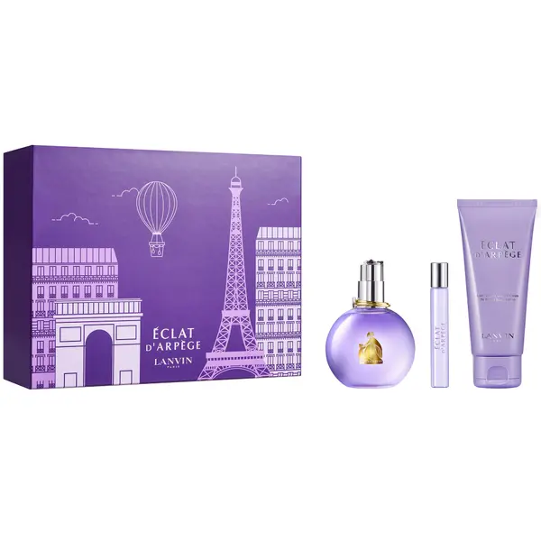 Lanvin КОМПЛЕКТ LANVIN Eclat D`Arpege Eau De Parfum + Travel Spray + Body Lotion
