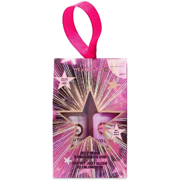 Makeup Revolution КОМПЛЕКТ MAKE UP REVOLUTION Blush And Highlighter Gift Set Jelly