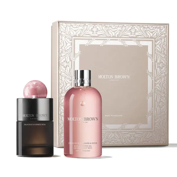 MOLTON BROWN КОМПЛЕКТ MOLTON BROWN Delicious Rhubarb & Rose Eau De Parfum Gift Set