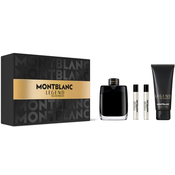Montblanc КОМПЛЕКТ MONTBLANC Legend Men Eau De Parfum + Travel Spray Edpx2 + Shower Gel
