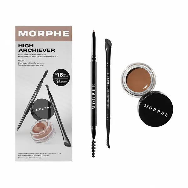 Morphe КОМПЛЕКТ MORPHE High Archiever Everyday Brow Kit Biscotti