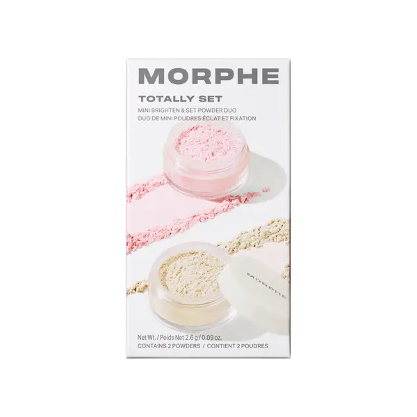 Morphe КОМПЛЕКТ MORPHE Mini Brighten&Set Powder Duo