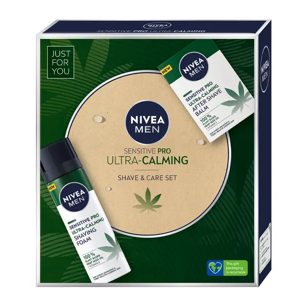 Nivea КОМПЛЕКТ NIVEA Men Sens Pro U-Calm Shave