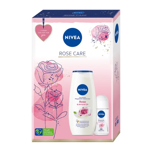Nivea КОМПЛЕКТ NIVEA Pc Rose Care