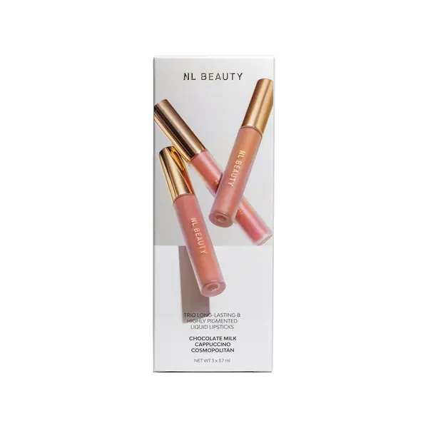 NL Beauty КОМПЛЕКТ  NL BEAUTY Liquid Matte Lipstick Trio