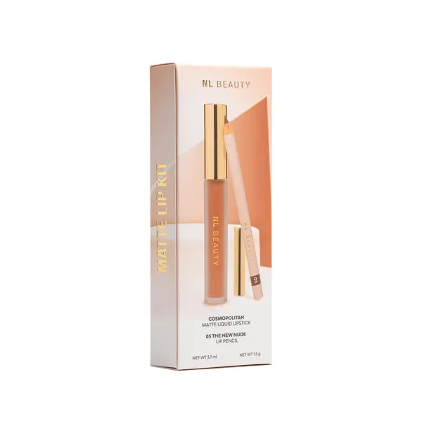NL Beauty КОМПЛЕКТ NL BEAUTY Matte Lip Kit - Cosmopolitan + 05 The New Nude