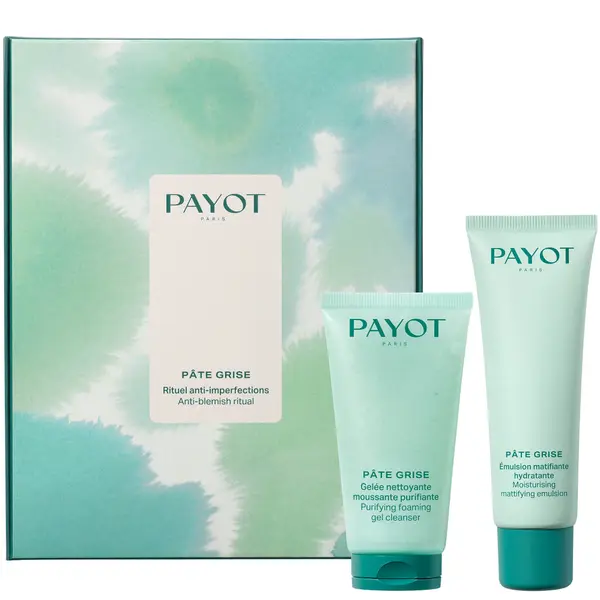 Payot КОМПЛЕКТ PAYOT Pâte Grise Émulsion Matifiante Hydratante & Pâte Grise Gelée Nettoyante