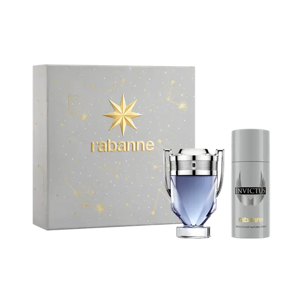 Rabanne КОМПЛЕКТ RABANNE Invictus Edt + Deo Spray