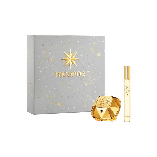 Rabanne КОМПЛЕКТ RABANNE Lady Million Edp + Spray