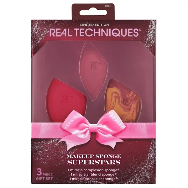 Real Techniques КОМПЛЕКТ REAL TECHNIQUES Makeup Sponge Superstars Gift Set