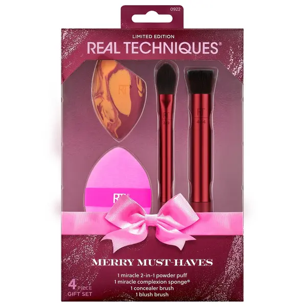 Real Techniques КОМПЛЕКТ REAL TECHNIQUES Merry Must Haves Gift Set