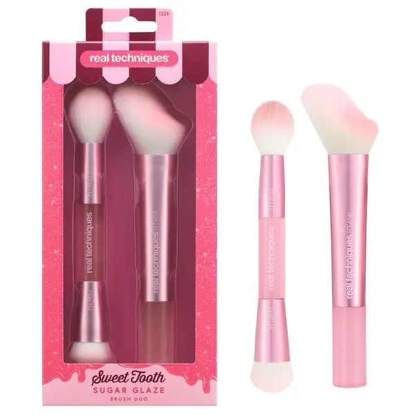 Real Techniques КОМПЛЕКТ REAL TECHNIQUES Sugar Glaze Brush Duo