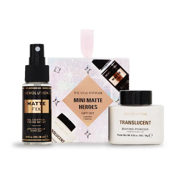 Makeup Revolution КОМПЛЕКТ REVOLUTION MINI Matte Heroes Gift Set