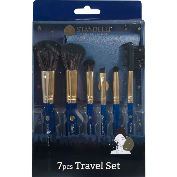 STANDELLI КОМПЛЕКТ STANDELLI Cosmetic Brush Set /7 Pieces/