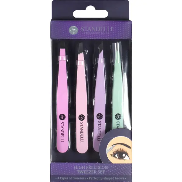 STANDELLI КОМПЛЕКТ STANDELLI Set Of Tweezers 4Pcs