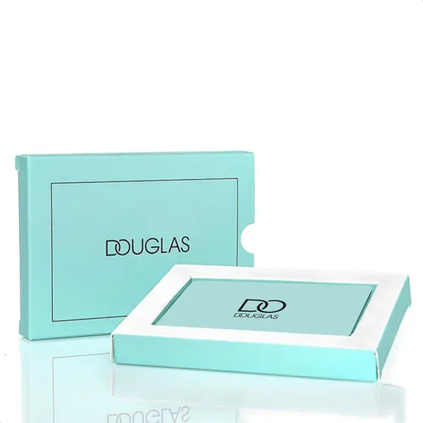 Douglas|Beautyzone Кутия за карта за подарък Gift Card DOUGLAS. Цвят мента. Размери 13 x 8 x 3 см