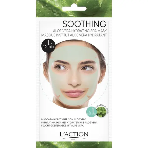 L'Action L'ACTION Aloe Vera Hydrating Spa Mask