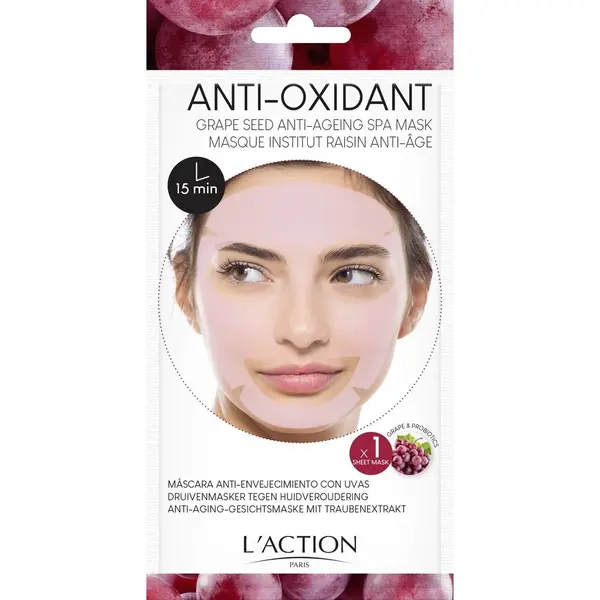 L'Action L'ACTION  Grape Seed Anti-Aging Spa Mask
