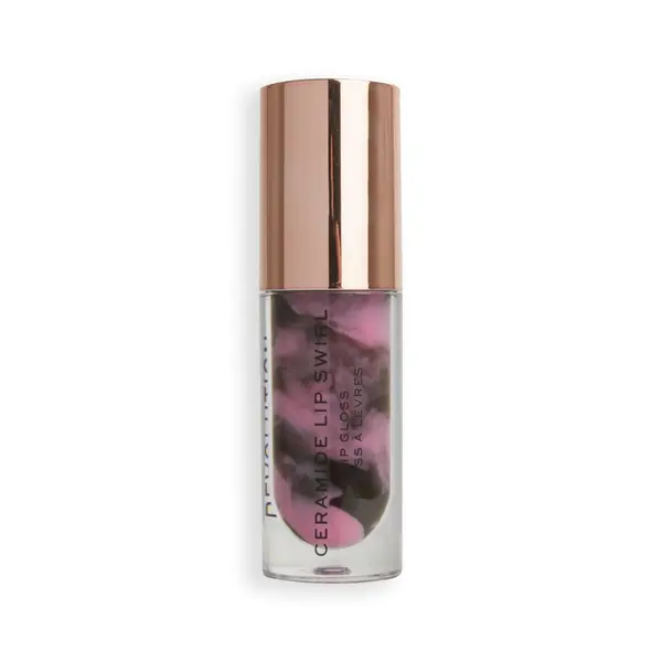 Makeup Revolution Makeup Revolution Ceramide Swirl Lip Gloss Cherry Mauve