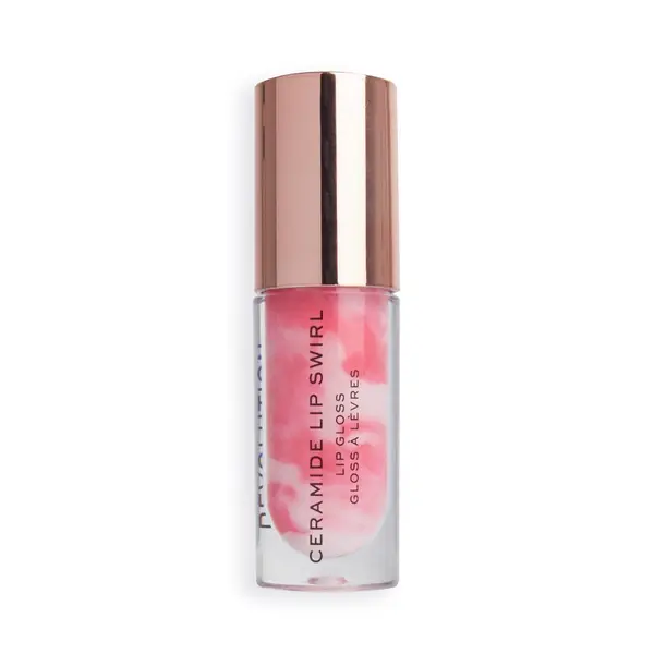 Makeup Revolution Makeup Revolution Ceramide Swirl Lip Gloss Sweet Soft Pink