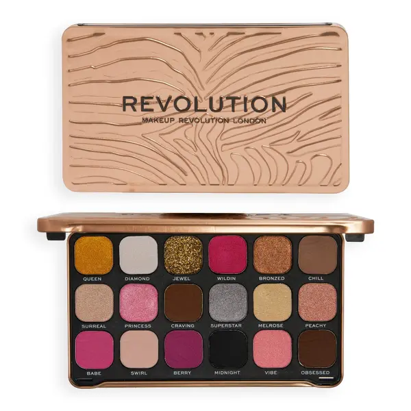 Makeup Revolution MAKEUP REVOLUTION Forever Flawless Eyeshadow Palette Bare Pink