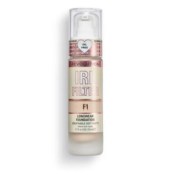 Makeup Revolution MAKEUP REVOLUTION  IRL Filter Longwear Foundation F1