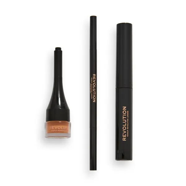 Makeup Revolution MAKEUP REVOLUTION Ultra Brow Builder Kit Medium Brown