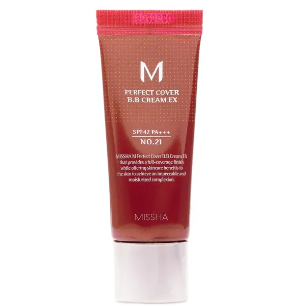 Missha Missha M Perfect Cover Bb Cream Rx [No.21] Light Beige SPF42/PA+++ 20ml