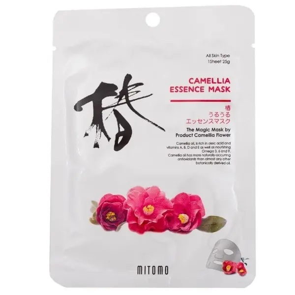 Mitomo MITOMO Camellia Japan Facial Essence Mask