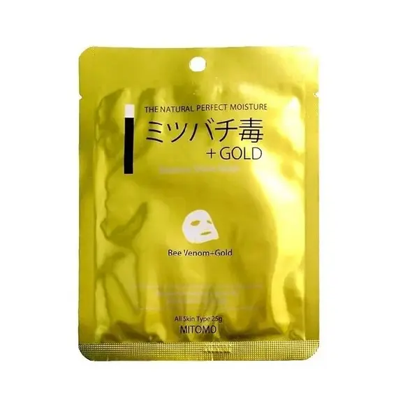 Mitomo Mitomo Gold + Bee venom Facial Essence Mask