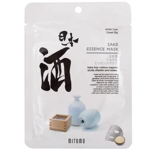 Mitomo MITOMO Sake Facial Essence Mask