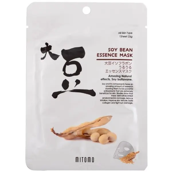 Mitomo MITOMO Soybean Japan Facial Essence Mask