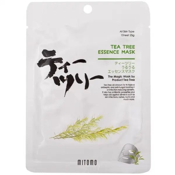 Mitomo MITOMO Tea Tree  Japan Facial Essence Mask