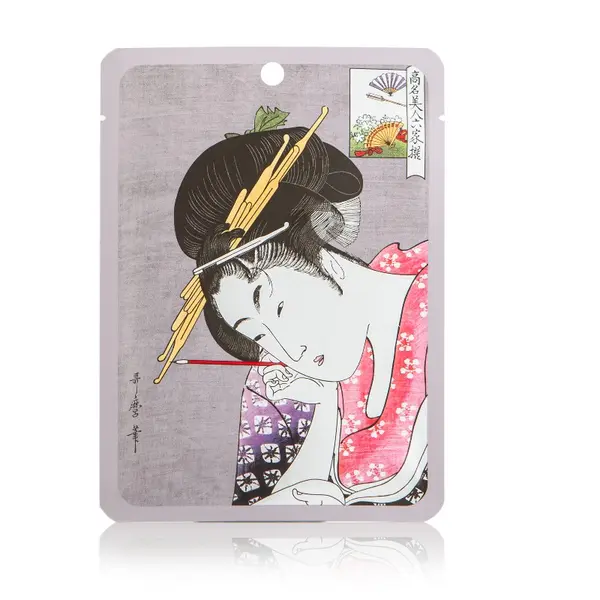 Mitomo MITOMO UKIYO-E Facial Mask Arbutin  Lithospermum