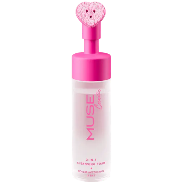 Muse Cosmetics MUSE COSMETICS Pink 2-in-1 Cleansing Foam