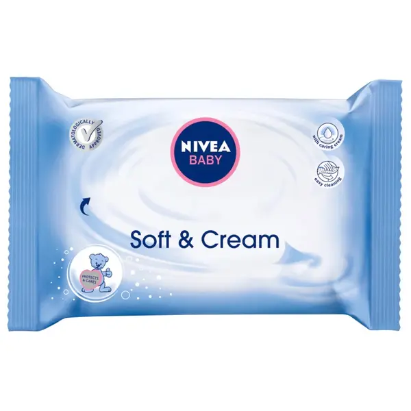 Nivea NIVEA Baby Кърпички Soft & Cream с мек крем - пакет
