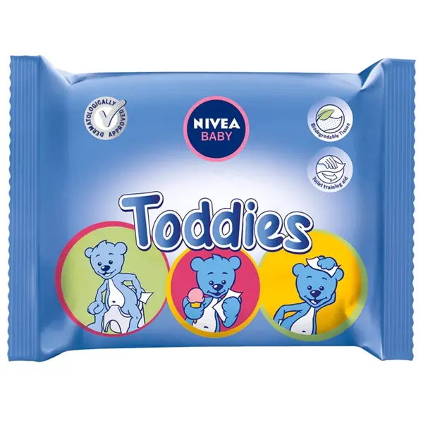 Nivea NIVEA Baby Кърпички Toddies - пакет