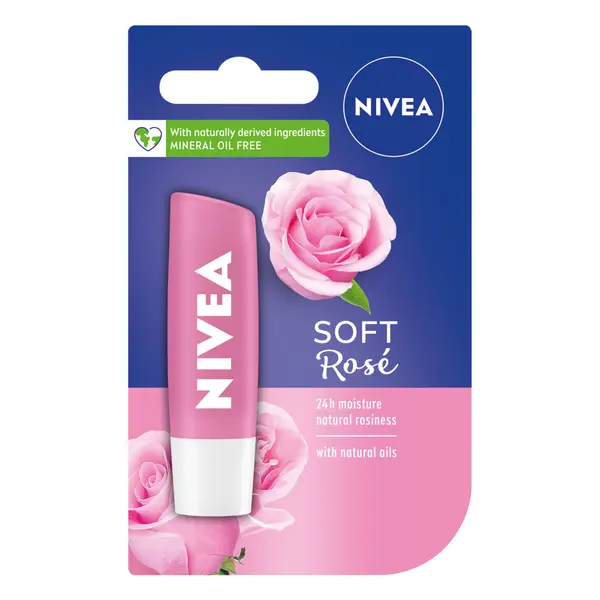 Nivea NIVEA Балсам за устни Soft Rose
