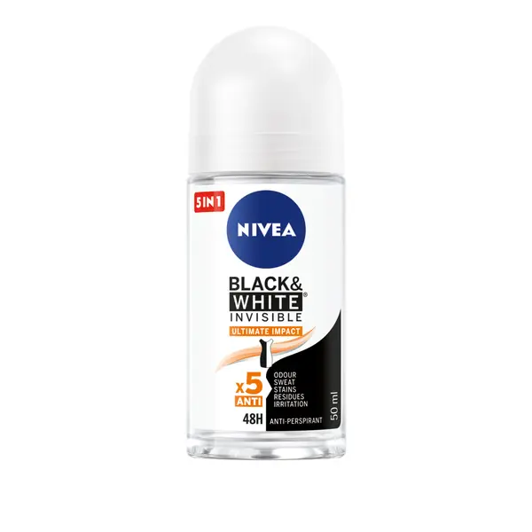 Nivea NIVEA Deo Рол-он дамски Invisible on Black & White Ultimate Impact