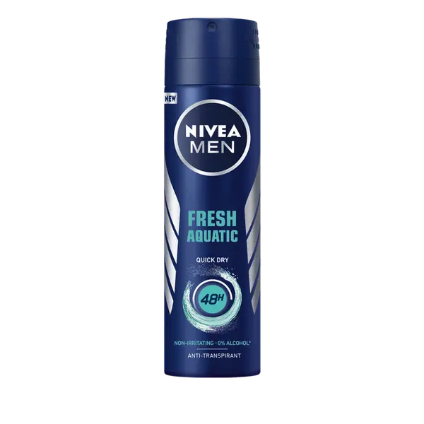 Nivea NIVEA MEN Deo Спрей мъжки антиперспирант Fresh Aquatic
