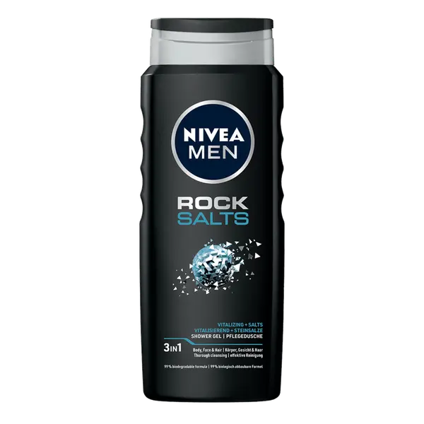 Nivea NIVEA MEN Душ-гел Rock Salts