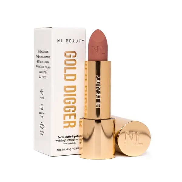 NL Beauty NL BEAUTY 04 - Treasure, Semi Matte Velvet, Gold Digger
