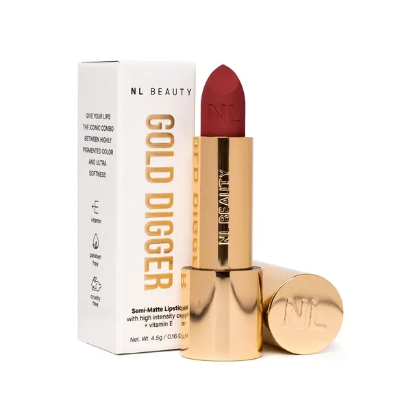 NL Beauty NL BEAUTY 05 - So Rich, Semi Matte Velvet, Gold Digger