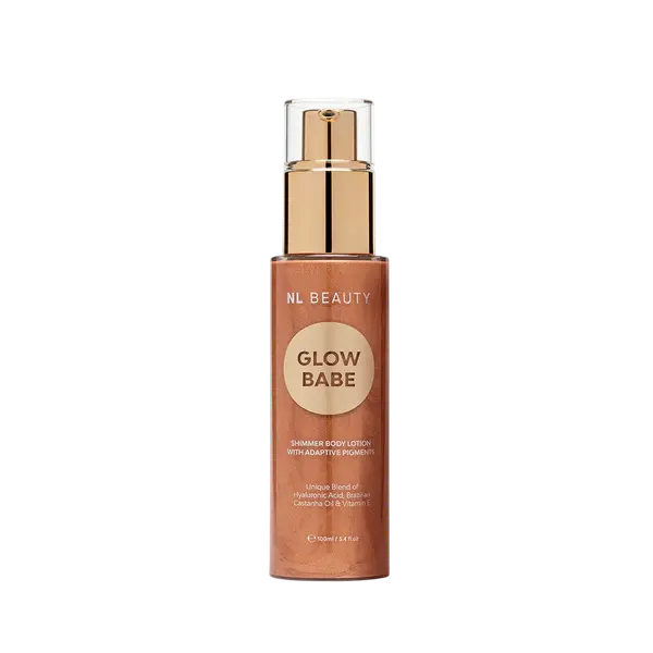 NL Beauty NL BEAUTY Glow Babe, Лосион За Тяло С Блестящи Частици