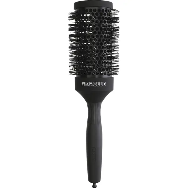 OLIVIA GARDEN OLIVIA GARDEN CLUB The Glow Blowout Ceramic Round Brush Black L