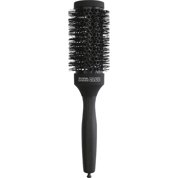 OLIVIA GARDEN OLIVIA GARDEN CLUB The Glow Blowout Ceramic Round Brush Black M