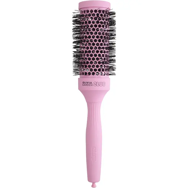 OLIVIA GARDEN OLIVIA GARDEN CLUB The Glow Blowout Ceramic Round Brush Pink M