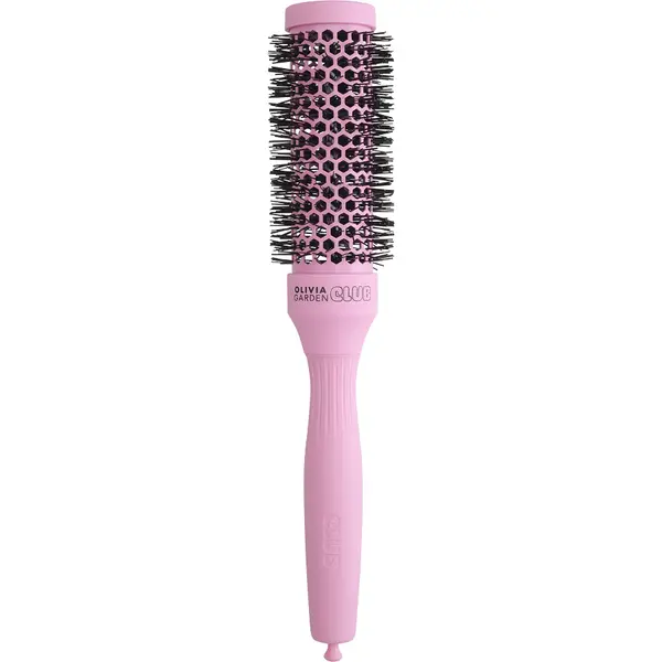 OLIVIA GARDEN OLIVIA GARDEN CLUB The Glow Blowout Ceramic Round Brush Pink S