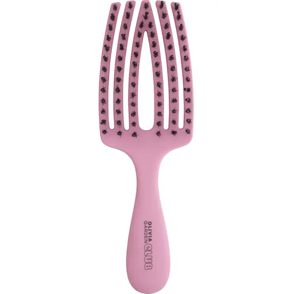 OLIVIA GARDEN OLIVIA GARDEN CLUB The Nomad Detangling & Shine Fingerbrush​ Pink